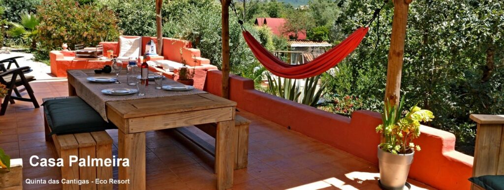 Casa Palmeira is a beautiful accommodation on small eco vacation park in Portugal