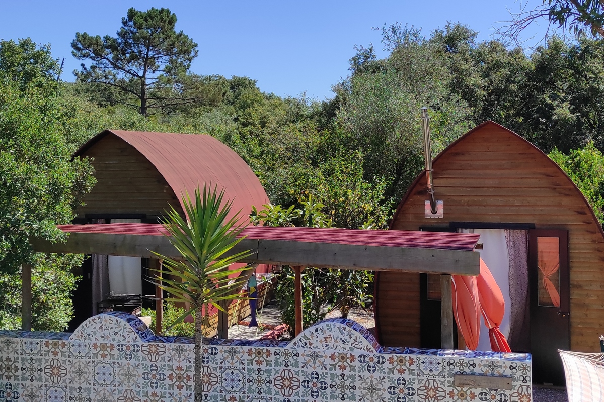 Small vacation park Portugal_glamping Tendas Toca_front view